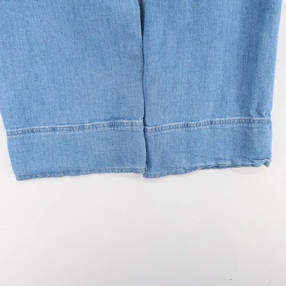 AG Adriano Goldschmied Light Blue Flare Jeans - Picture 6 of 13